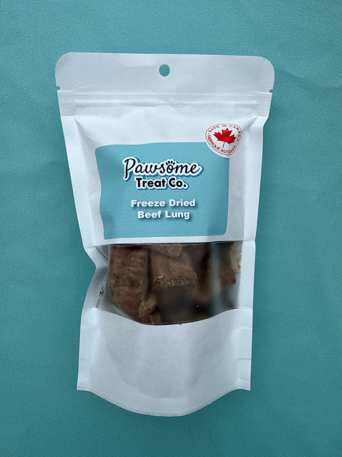 Freeze Dried Beef Lung Dog Treats